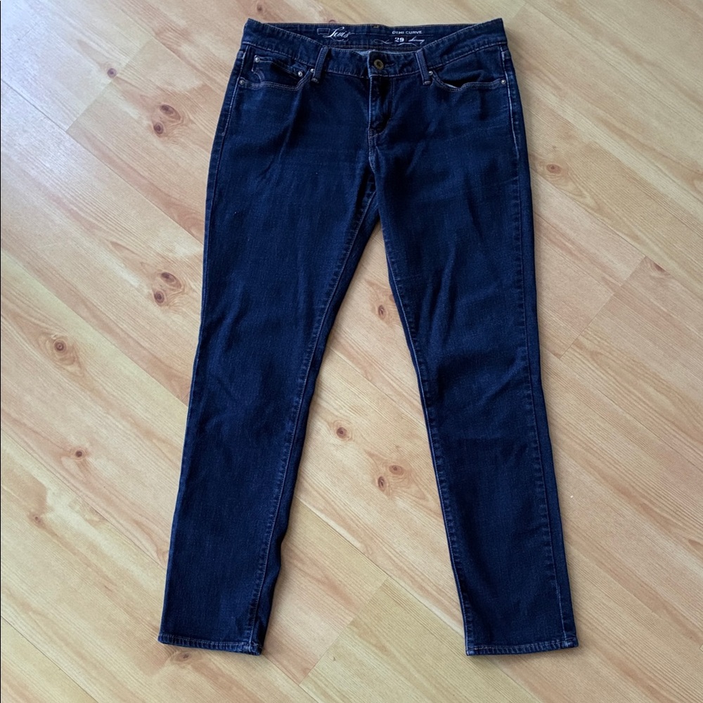 Women’s Levi’s Demi Curve Blue Jeans 29 x 32
